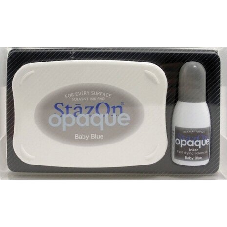 Tsukineko StazOn Opaque Ink Pads Baby Blue (SZ-000-108) Tsukineko StazOn Opaque Ink Pads Baby Blue (SZ-000-108)