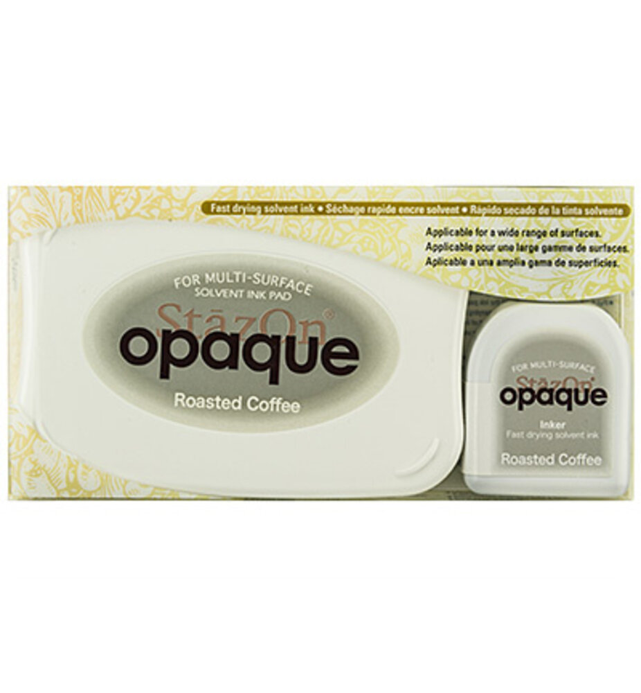 Tsukineko StazOn Opaque Ink Pads Roasted Coffe (SZ-000-154) Tsukineko StazOn Opaque Ink Pads Roasted Coffe (SZ-000-154)