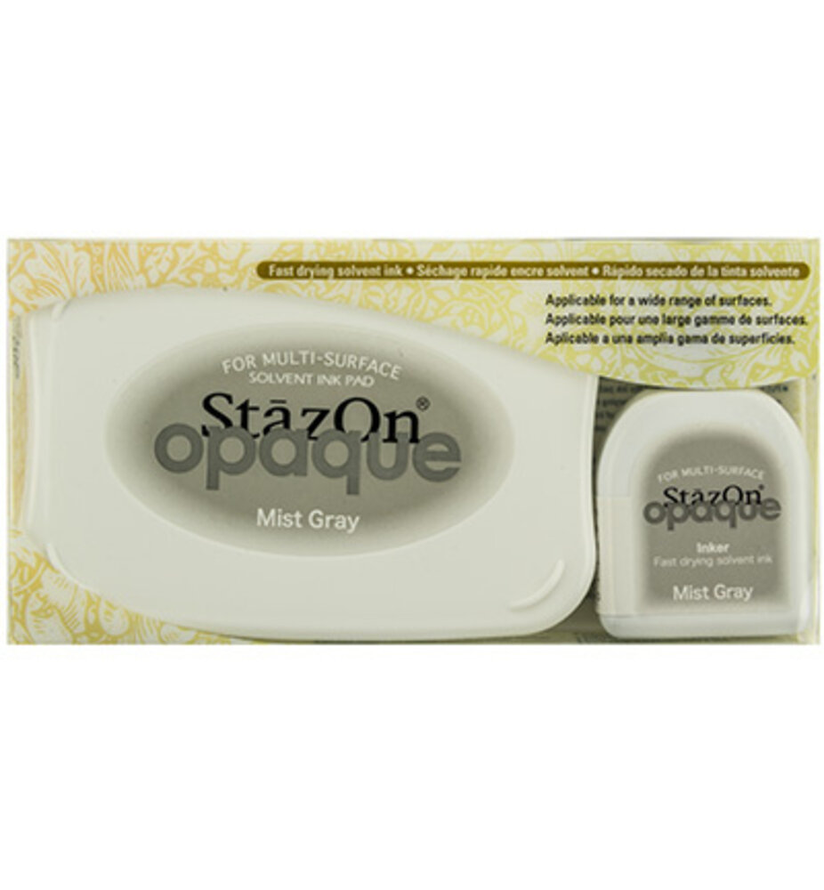 Tsukineko StazOn Opaque Ink Pads Mist Grey (SZ-000-181) Tsukineko StazOn Opaque Ink Pads Mist Grey (SZ-000-181)