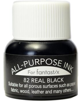 Tsukineko All-Purpose Ink Real Black 15ml (API-082) Tsukineko All-Purpose Ink Real Black 15ml (API-082)