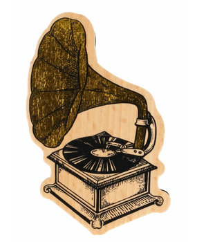 DécoTime Houten Stempel Grammofoon (3006894) DécoTime Houten Stempel Grammofoon (3006894)