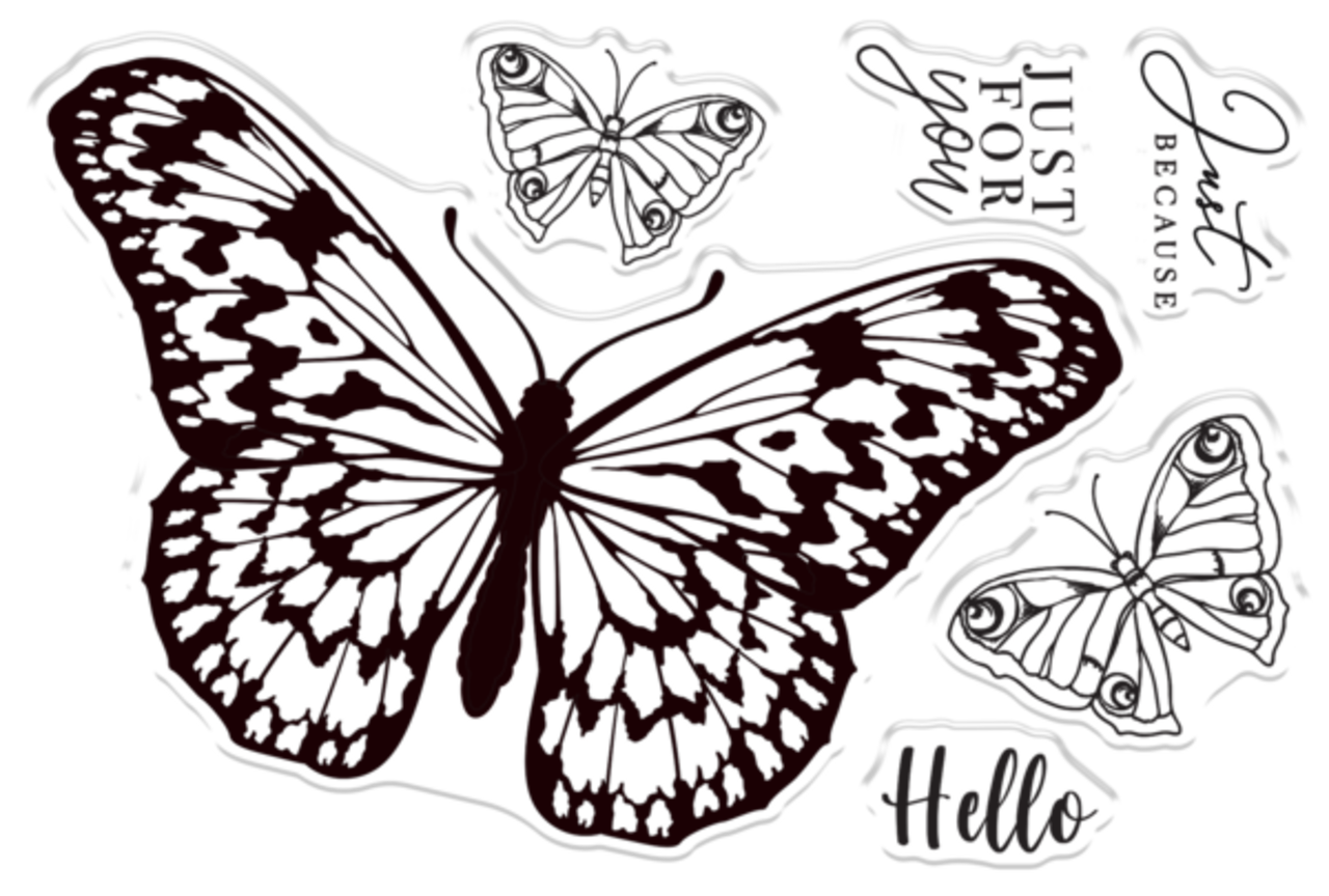 Sheena Bold Butterflies Stamp & Die Monarch Butterfly (SD-BB-STD-MON) Sheena Bold Butterflies Stamp & Die Monarch Butterfly (SD-BB-STD-MON)