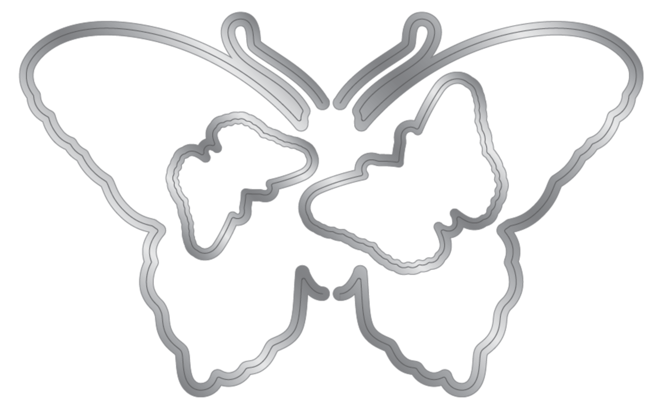 Sheena Bold Butterflies Stamp & Die Swallowtail Butterfly (SD-BB-STD-SWA) Sheena Bold Butterflies Stamp & Die Swallowtail Butterfly (SD-BB-STD-SWA)