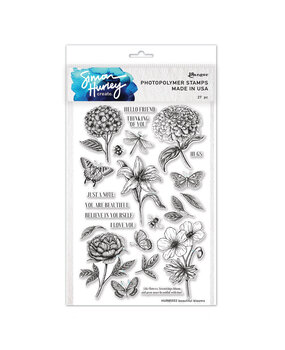 Simon Hurley Create Beautiful Blooms Clear Stamps (HUR85553)