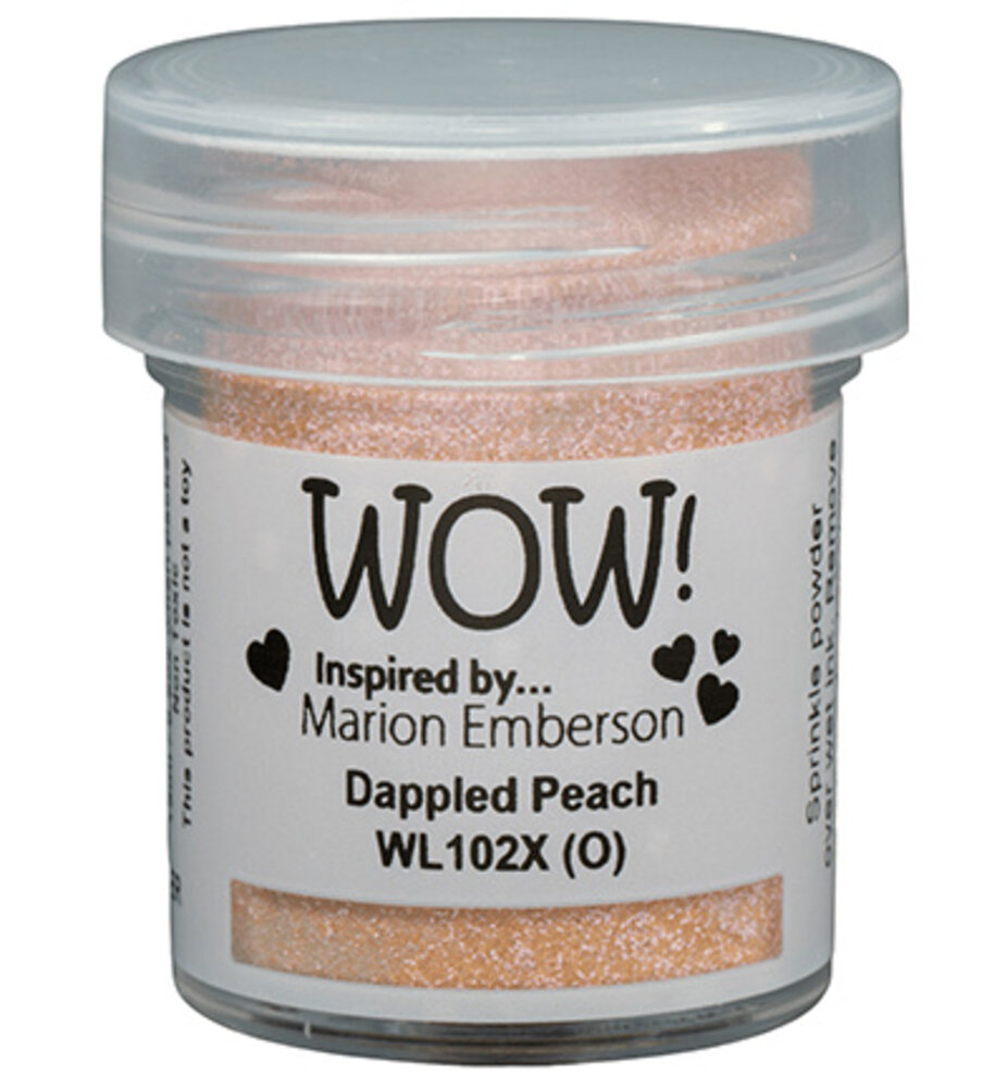 WOW! Dappled Peach Embossing Powder (WL102X) WOW! Dappled Peach Embossing Powder (WL102X)