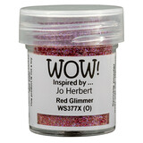 WOW! Red Glimmer Embossing Powder (WS377X)