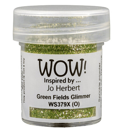 WOW! Green Fields Glimmer Embossing Powder (WS379X) WOW! Green Fields Glimmer Embossing Powder (WS379X)