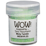 WOW! Minty Twinkle Embossing Powder (WS381R)