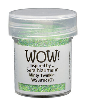 WOW! Minty Twinkle Embossing Powder (WS381R) WOW! Minty Twinkle Embossing Powder (WS381R)