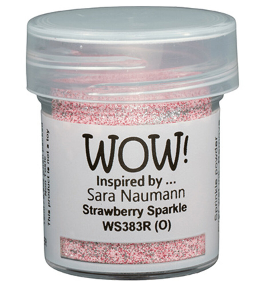 WOW! Strawberry Sparkle Embossing Powder (WS383R) WOW! Strawberry Sparkle Embossing Powder (WS383R)