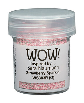 WOW! Strawberry Sparkle Embossing Powder (WS383R)