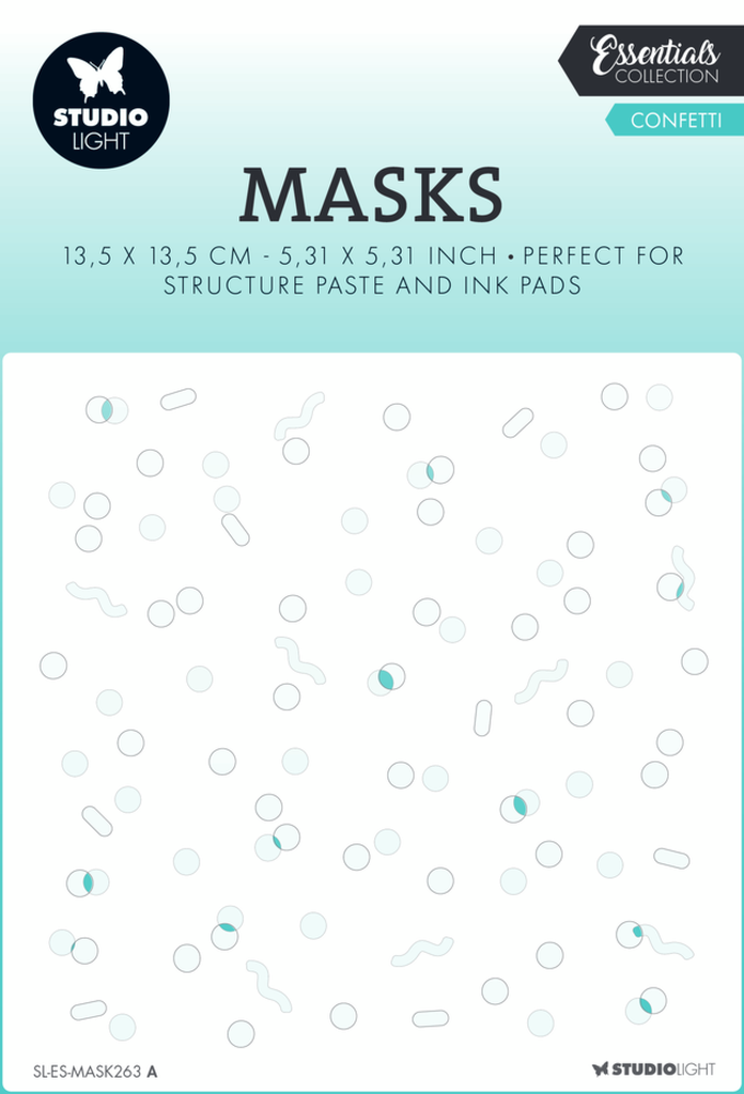Studio Light Essentials Confetti Masking Stencil (SL-ES-MASK263)