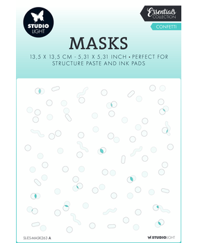 Studio Light Essentials Confetti Masking Stencil (SL-ES-MASK263)* Studio Light Essentials Confetti Masking Stencil (SL-ES-MASK263)*