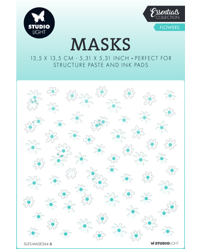 Studio Light Essentials Flowers Masking Stencil (SL-ES-MASK264) Studio Light Essentials Flowers Masking Stencil (SL-ES-MASK264)