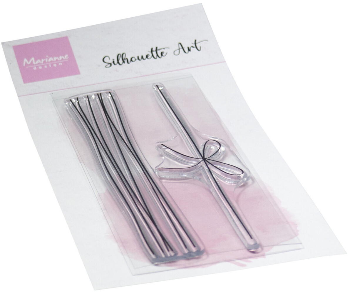 Marianne Design Silhouette Art Clear Stamps Twines (CS1162) Marianne Design Silhouette Art Clear Stamps Twines (CS1162)