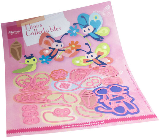 Marianne Design Collectables Eline's Butterfly Family (COL1538)