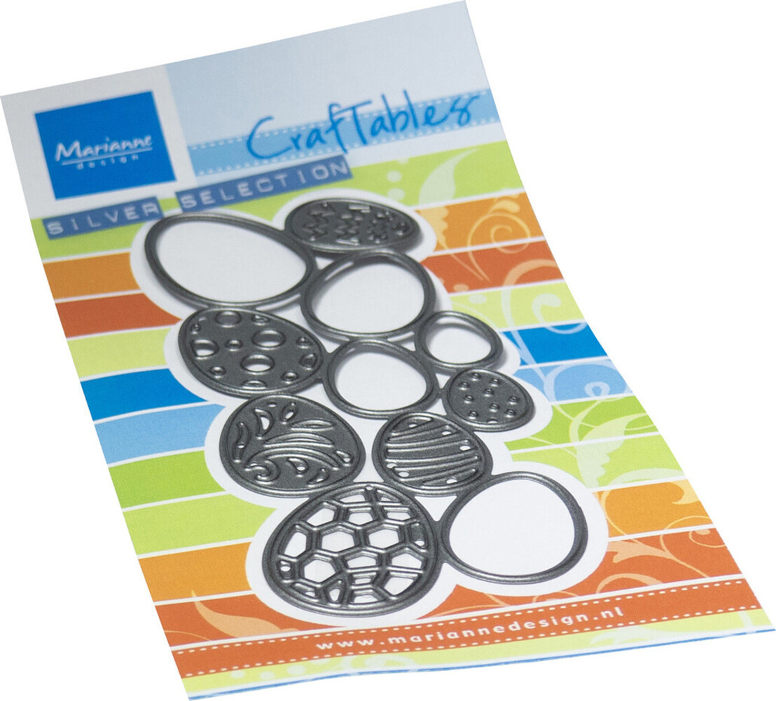 Marianne Design Craftables Punch Die XL Eggs (CR1646) Marianne Design Craftables Punch Die XL Eggs (CR1646)