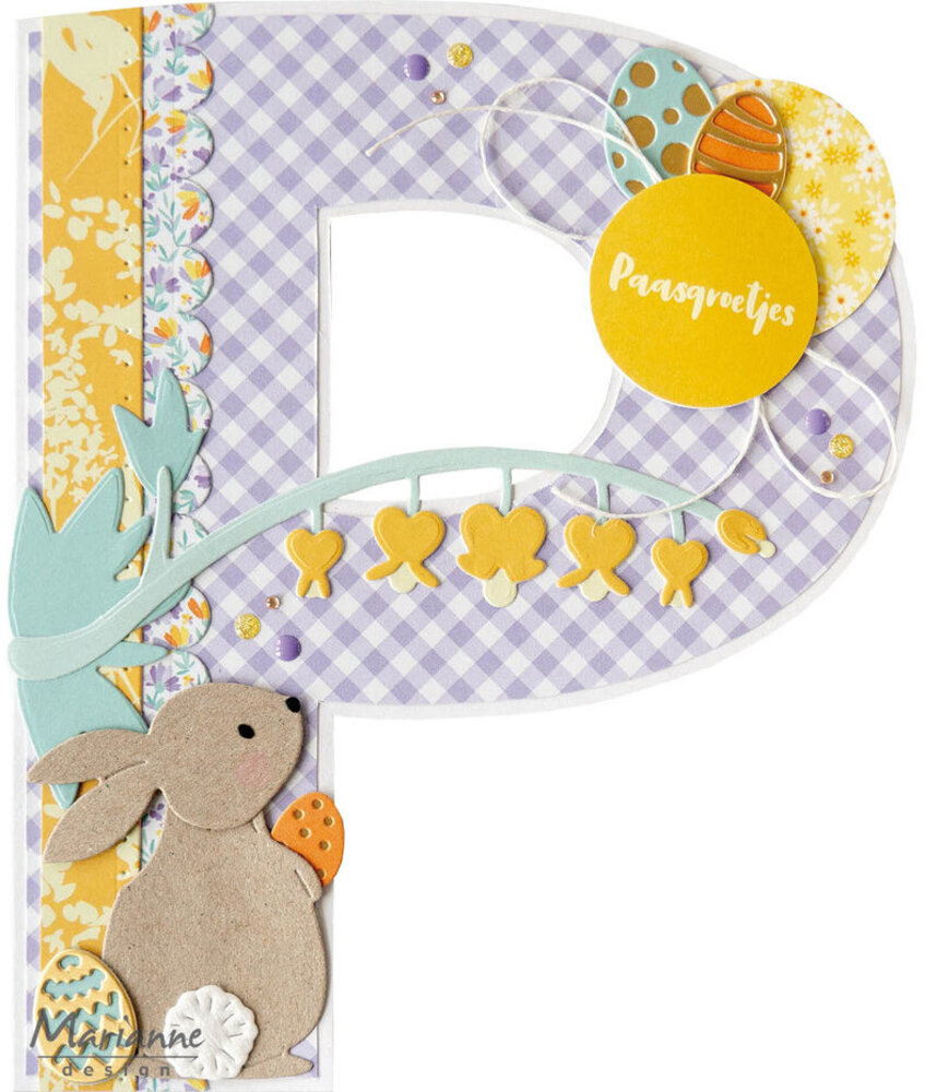 Marianne Design Craftables Punch Die XL Eggs (CR1646) Marianne Design Craftables Punch Die XL Eggs (CR1646)