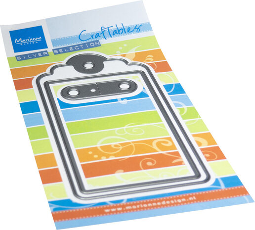 Marianne Design Craftables Elegant Tag (CR1647) Marianne Design Craftables Elegant Tag (CR1647)