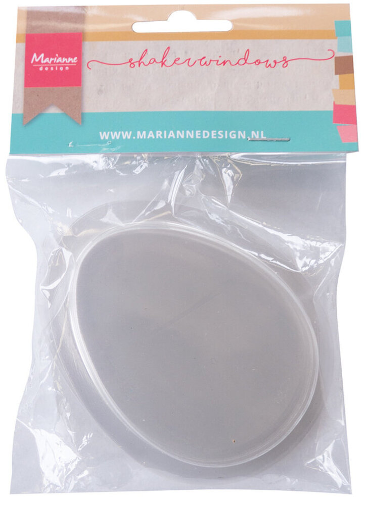 Marianne Design Shaker Windows Egg (LR0056) Marianne Design Shaker Windows Egg (LR0056)