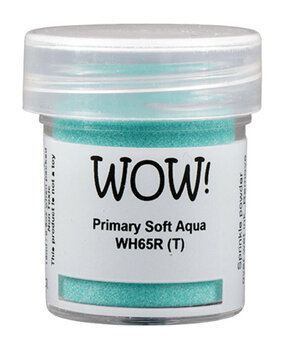 WOW! Primary Soft Aqua Embossing Powder (WH65SF) WOW! Primary Soft Aqua Embossing Powder (WH65SF)