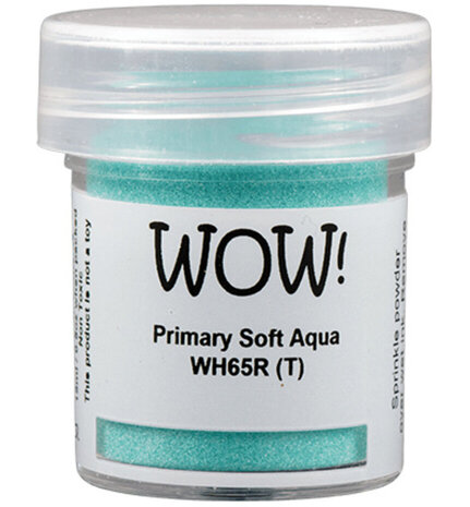 WOW! Primary Soft Aqua Embossing Powder (WH65SF) WOW! Primary Soft Aqua Embossing Powder (WH65SF)