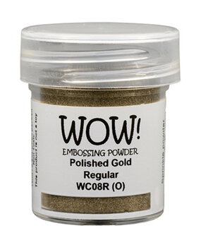 WOW! Polished Gold Embossing Powder (WC08R) WOW! Polished Gold Embossing Powder (WC08R)