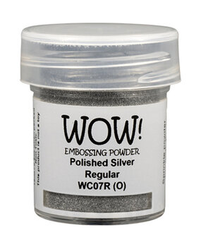 WOW! Polished Silver Embossing Powder (WC07R) WOW! Polished Silver Embossing Powder (WC07R)