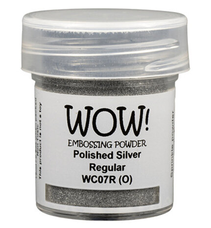 WOW! Polished Silver Embossing Powder (WC07R) WOW! Polished Silver Embossing Powder (WC07R)