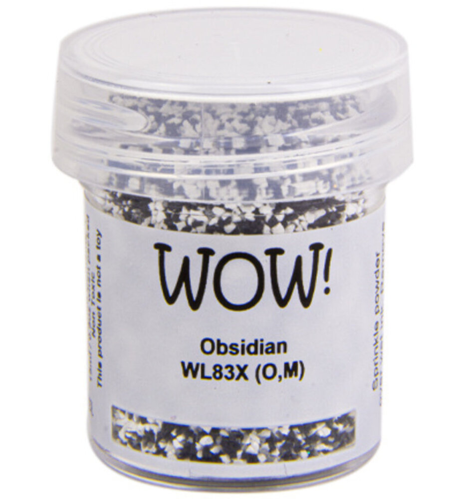 WOW! Obsidian Embossing Powder (WL83X) WOW! Obsidian Embossing Powder (WL83X)