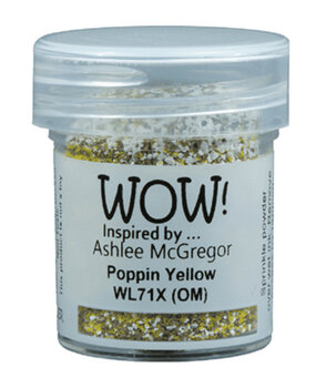 WOW! Poppin Yellow Embossing Powder (WL71X) WOW! Poppin Yellow Embossing Powder (WL71X)