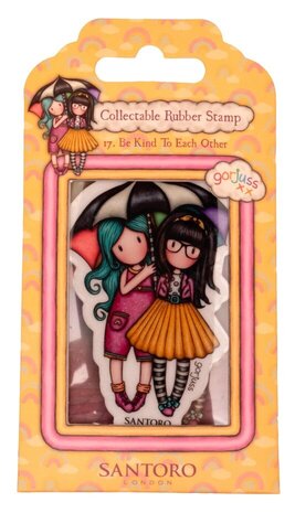 Gorjuss Be Kind To Each Other Mini Rubber Stamps (GOR-BK-STAMP571) Gorjuss Be Kind To Each Other Mini Rubber Stamps (GOR-BK-STAMP571)