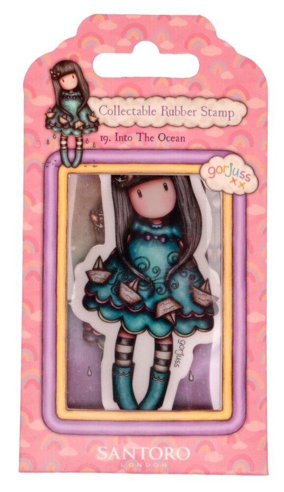 Gorjuss Into The Ocean Mini Rubber Stamps (GOR-BK-STAMP573) Gorjuss Into The Ocean Mini Rubber Stamps (GOR-BK-STAMP573)