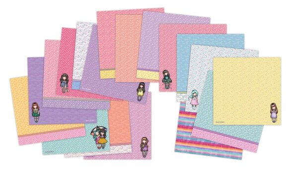 Gorjuss Be Kind 8x8 Inch Background Paper Pad (GOR-BK-PP123) Gorjuss Be Kind 8x8 Inch Background Paper Pad (GOR-BK-PP123)