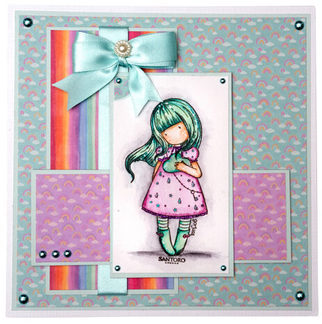 Gorjuss Be Kind 8x8 Inch Background Paper Pad (GOR-BK-PP123) Gorjuss Be Kind 8x8 Inch Background Paper Pad (GOR-BK-PP123)