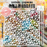 AALL and Create Masking Stencil 6x6 Inch Pebbledash Renaissance (AALL-PC-224)