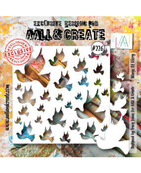 AALL and Create Masking Stencil 6x6 Inch Wings Of Glory (AALL-PC-226)* AALL and Create Masking Stencil 6x6 Inch Wings Of Glory (AALL-PC-226)*
