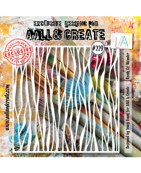 AALL and Create Masking Stencil 6x6 Inch Reeds Of Wonder (AALL-PC-229) AALL and Create Masking Stencil 6x6 Inch Reeds Of Wonder (AALL-PC-229)