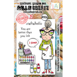 AALL and Create Clear Stamp Set A7 Craftaholic Dee (AALL-TP-1136)