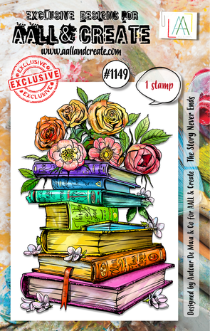 AALL and Create Clear Stamp Set A7 The Story Never Ends (AALL-TP-1149)