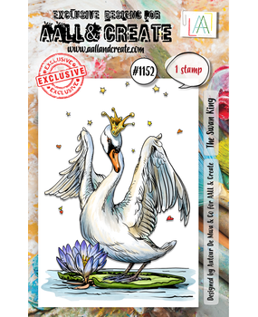 AALL and Create Clear Stamp Set A7 The Swan King (AALL-TP-1152) AALL and Create Clear Stamp Set A7 The Swan King (AALL-TP-1152)