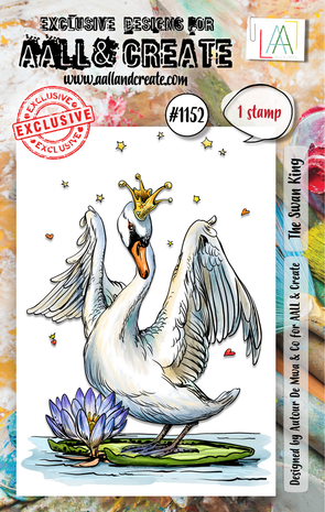 AALL and Create Clear Stamp Set A7 The Swan King (AALL-TP-1152) AALL and Create Clear Stamp Set A7 The Swan King (AALL-TP-1152)