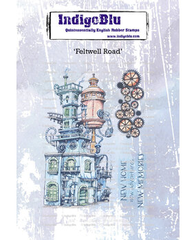 IndigoBlu Feltwell Road A6 Rubber Stamps (IND1238)