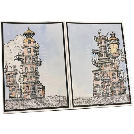 IndigoBlu Feltwell Road A6 Rubber Stamps (IND1238)