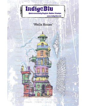 IndigoBlu Wells House A6 Rubber Stamps (IND1239)
