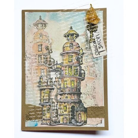 IndigoBlu Wells House A6 Rubber Stamps (IND1239)