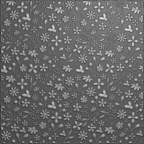 Nellie Snellen 3D Embossing Folder Spring Flowers (EF3D083)