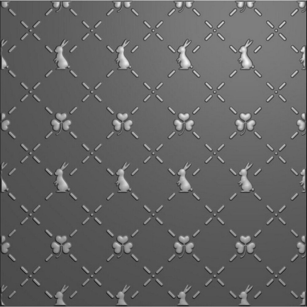 Nellie Snellen 3D Embossing Folder Bunny's and Clovers (EF3D086)