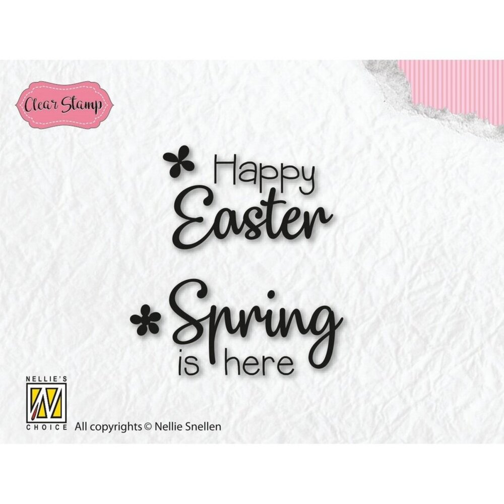Nellie Snellen Clear Stamp Easter and Spring (NSCS003)