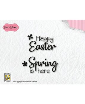 Nellie Snellen Clear Stamp Easter and Spring (NSCS003) Nellie Snellen Clear Stamp Easter and Spring (NSCS003)